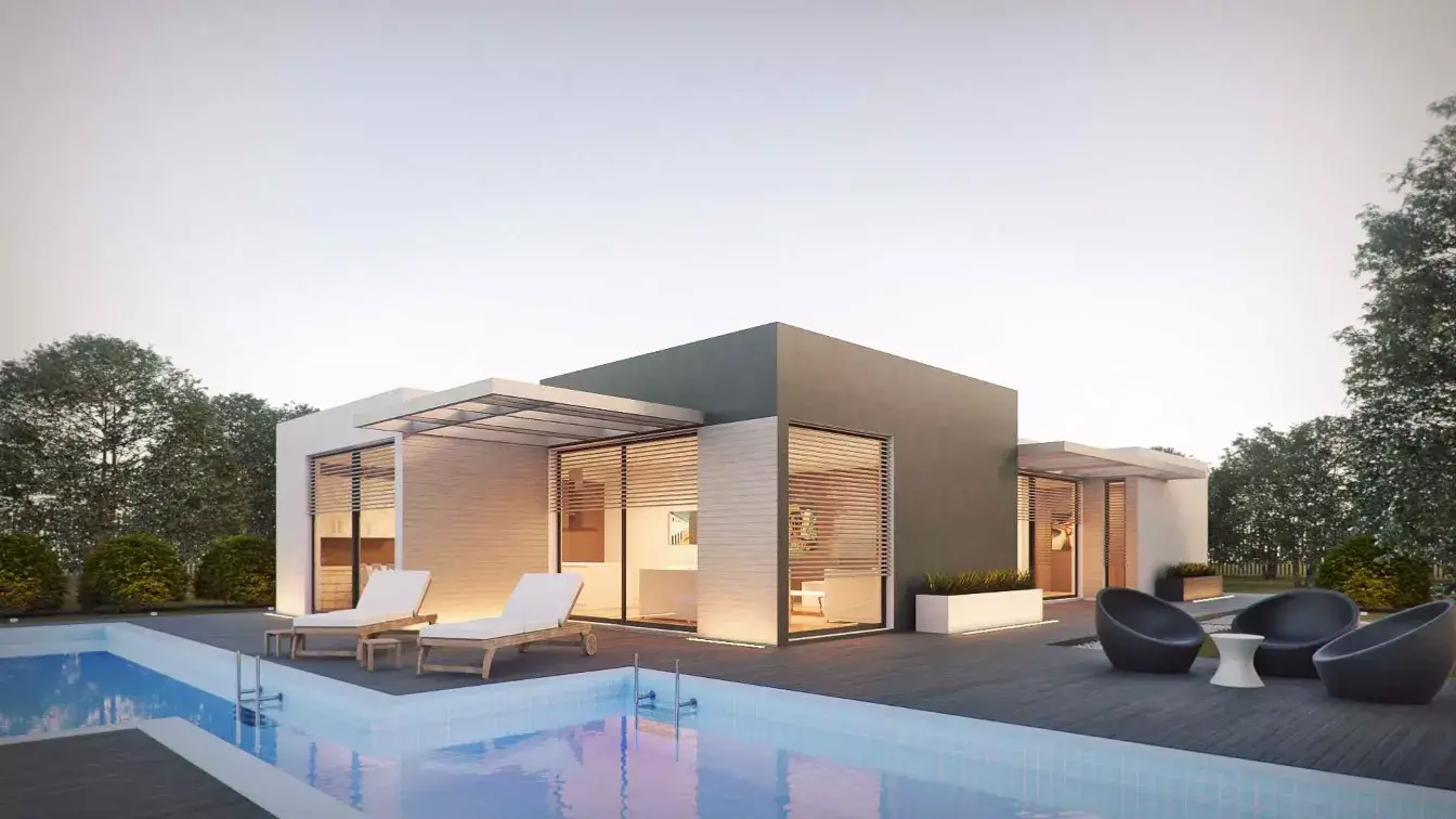 Home for sale with backyard pool