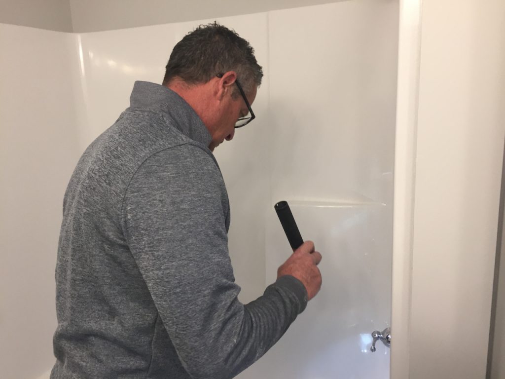 Shower inspection