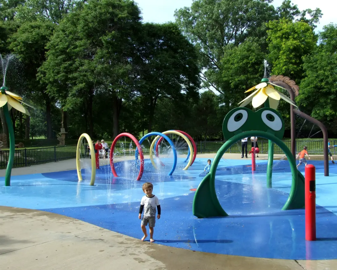 McClumpha Park splash pad