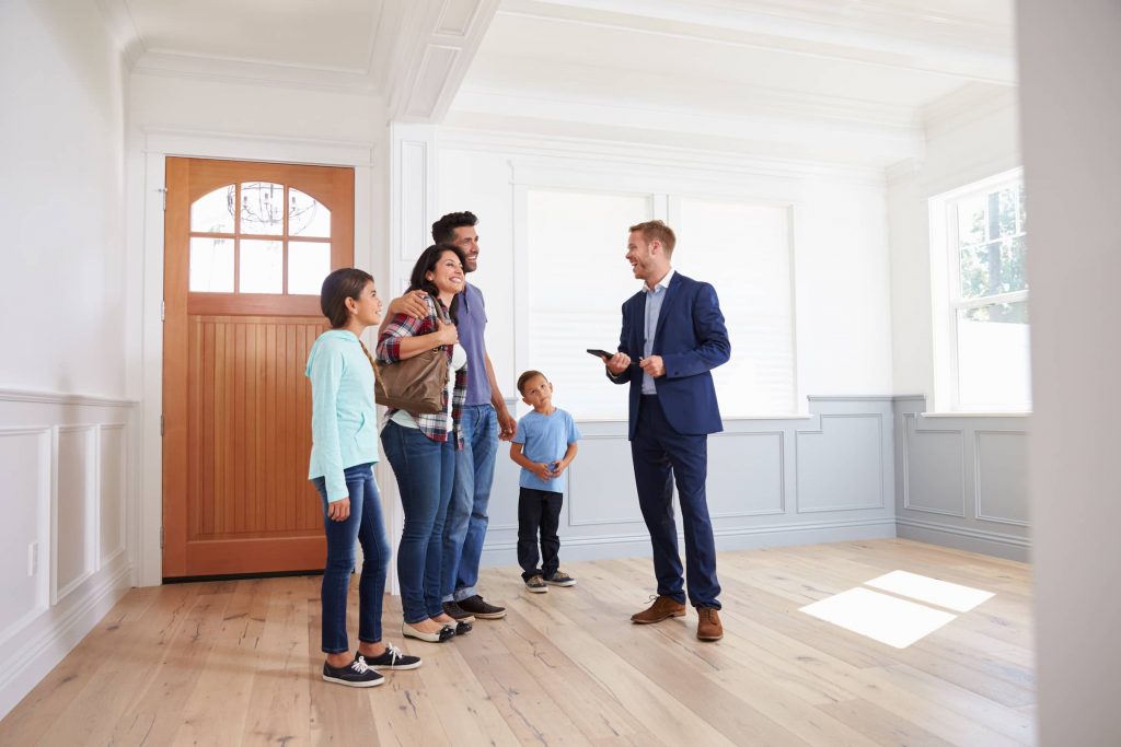 Touring a home